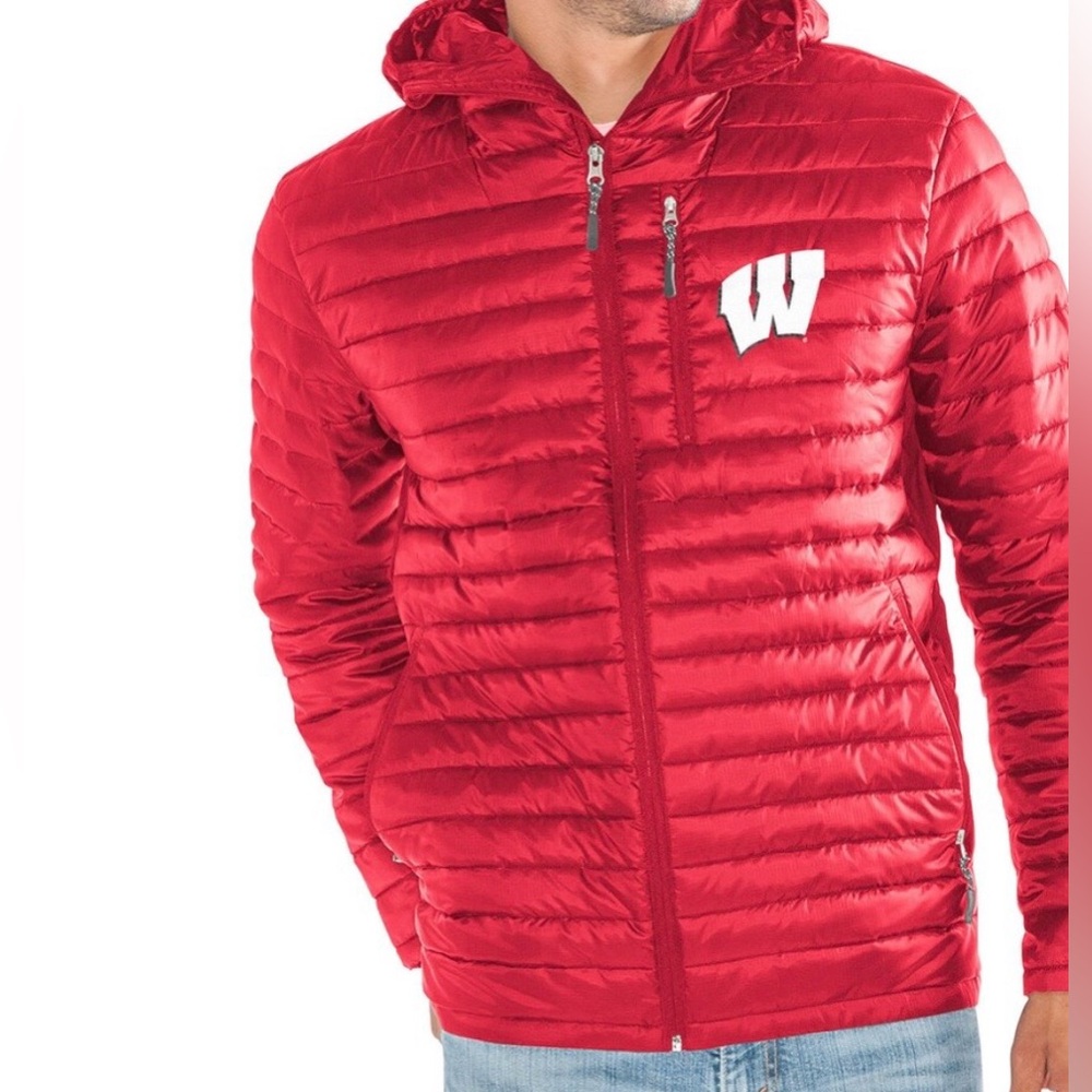Women’s M/Men’s SM Carl Banks Wisconsin Badgers Winter Coat